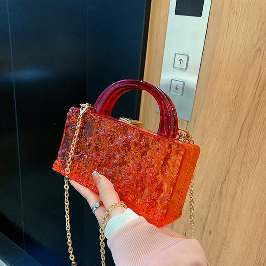 Bolsa Transparente de Acrílico Tipo Gelatina para Mujer - Image 8