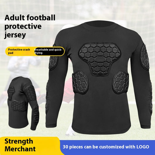 Armadura de Protección para Portero - Camiseta Deportiva de Manga Larga