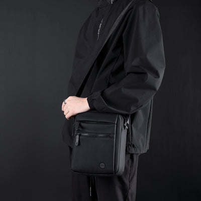 Bolsa Bandolera Impermeable para Hombre - Diseño Casual de Un Solo Hombro