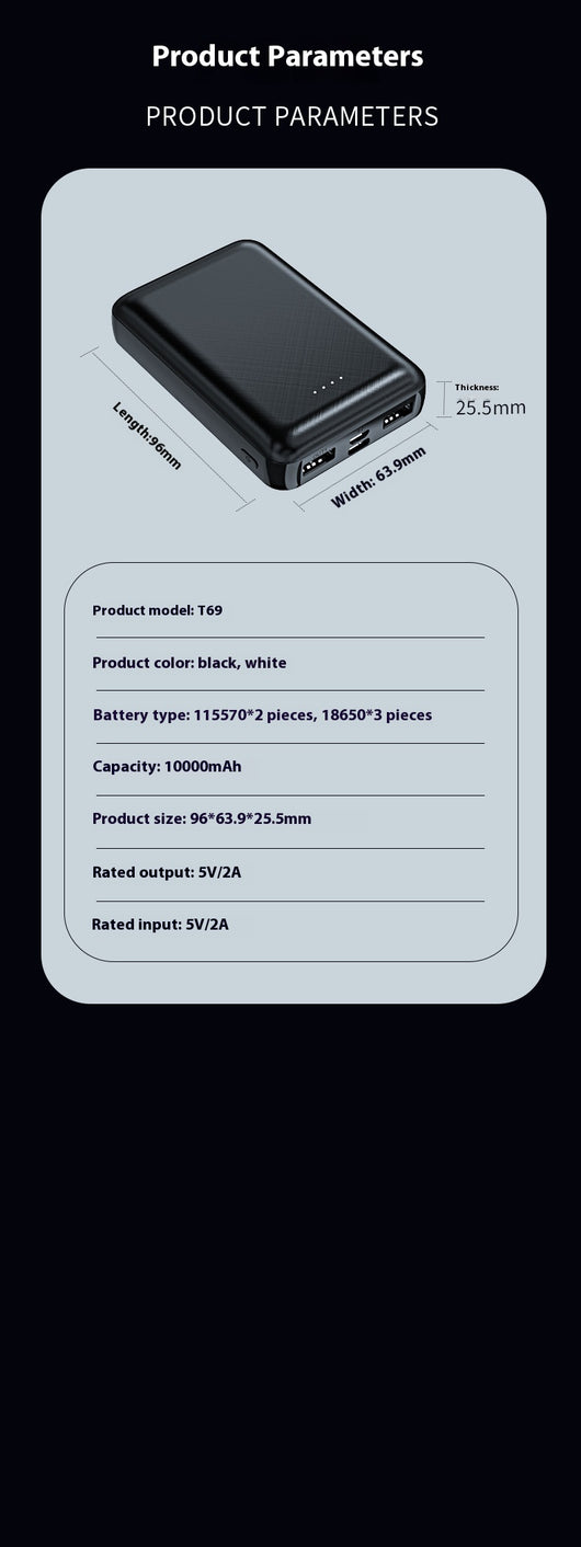 Batería Portátil de 20000 mAh - Carga Rápida y Compacta - Image 20