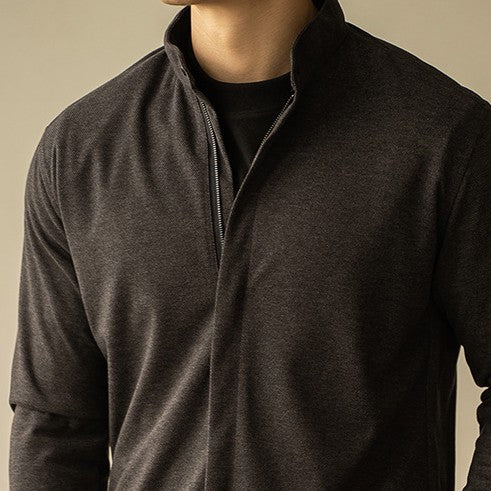 Camisa Slim Casual para Otoño e Invierno