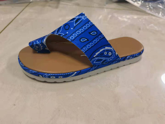 Sandalias Tipo Flip-Flop con Cuña y Talón Elevado - Tallas Grandes Europeas y Americanas - Image 2