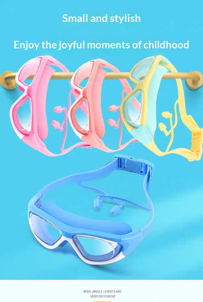 Gafas de Natación Infantiles Antivaho con Tapones Auditivos Integrados - Image 21