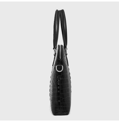 Maletín Ejecutivo para Hombre con Patrón Cocodrilo - Bolsa de Negocios y Computadora - Image 21