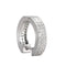 S925 Pure Plateado Full Diamond Earrings For Men's Hip-hop Earrings Pequeño Single