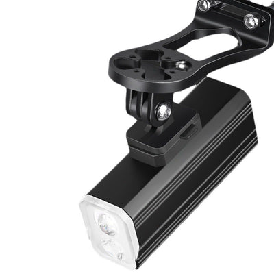Luz Frontal LED para Bicicleta de Montaña - Doble Haz Ajustable USB Tipo-C - Image 5