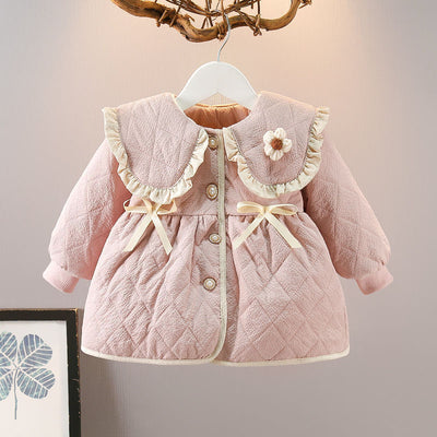 Abrigo de Niña Forrado en Polar para Otoño e Invierno - Image 7
