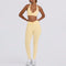 L Traje De Pantalón Amarillo