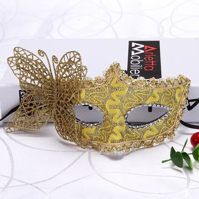 Máscara Princesa Mariposa con Patrón Dragón en Cuero - Accesorio Artístico de Danza - Image 21