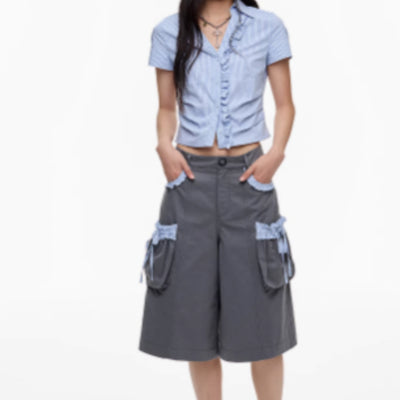 Pantalones Versátiles Desmontables con Dobladillo Acampanado - Image 2