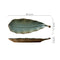 Gris Verde Leaf Plate