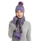 Conjunto de Abrigo: Gorro, Bufanda y Guantes de Lana Tejida