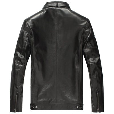 Chaqueta de Cuero para Hombre - Estilo Clásico y Duradero - Image 7