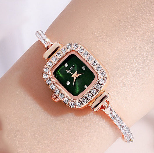 Reloj de Diamantes Cuadrado para Mujer de Moda - Image 44