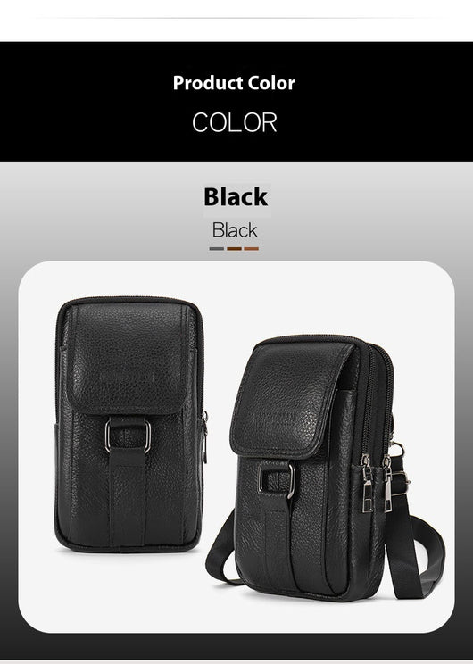 Bolsa de Cuero para Celular Multifuncional con Cinturón - Image 12