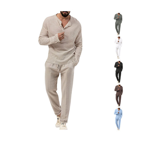 Conjunto Casual de 3 Piezas: Camiseta Manga Larga, Camisa y Pantalones - Image 20