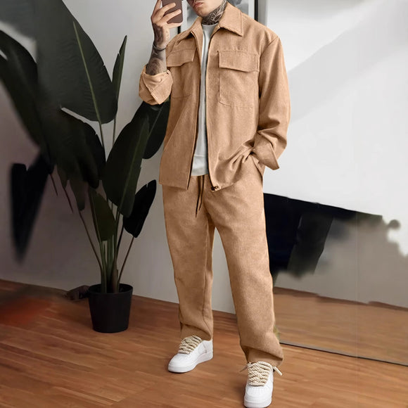 Traje Completo Ejecutivo de Camisa Manga Larga y Pantalón