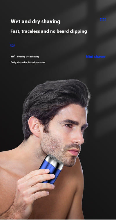 Afeitadora Eléctrica Portátil Recargable para Hombre - Image 19