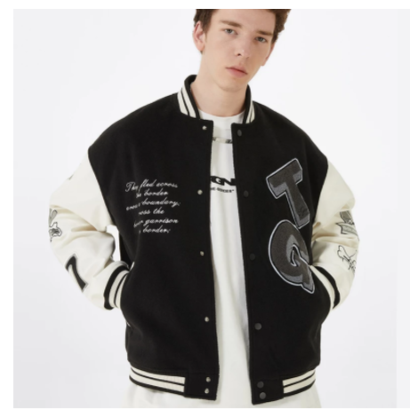 Chaqueta Casual Holgada Tendencia Nacional