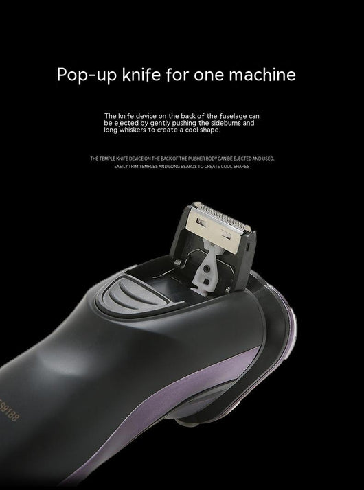 Afeitadora Eléctrica para Hombre Recargable USB - Lavable e Impermeable - Image 10