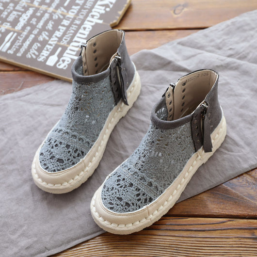 Botas Martin Mujer Fondo Plano Suave - Estilo Versátil Todo Uso - Image 5
