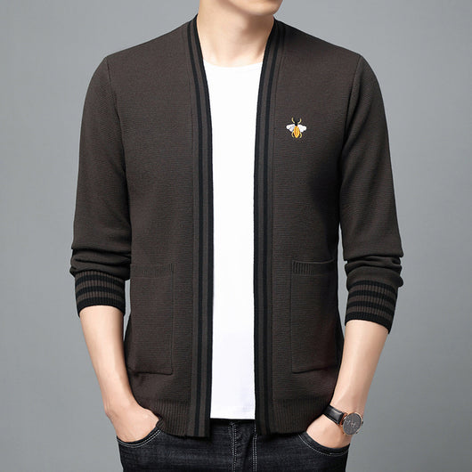 Cardigan de Moda para Hombre Primavera Otoño - Image 4