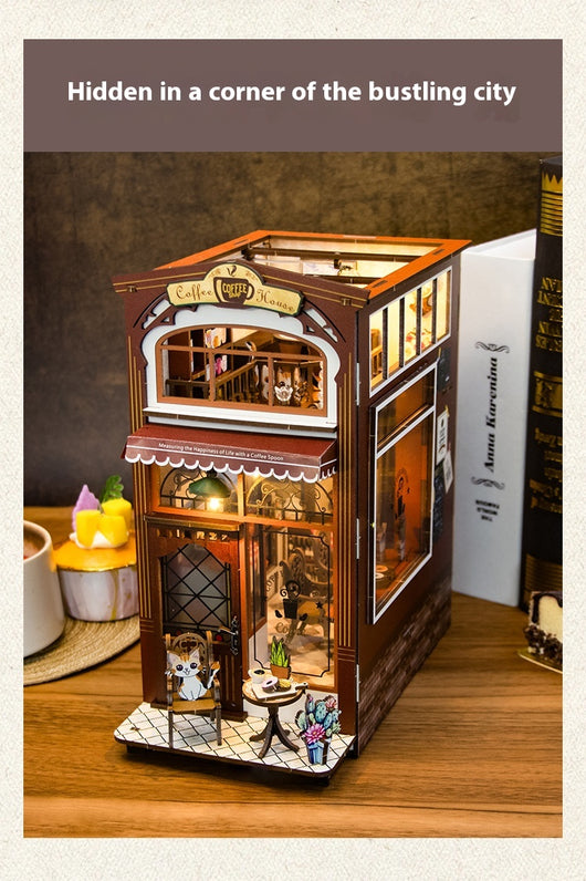 Maqueta de Café Miniatura en Madera - Image 6