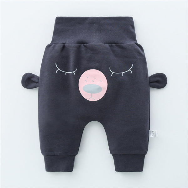 Pantalones Harem Protectores de Cintura Alta para Niñas - Otoño - Image 4