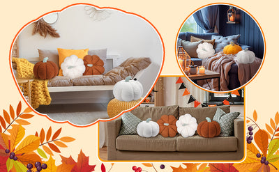 Almohada Decorativa Calabaza 3D - Cojín Otoñal para Acción de Gracias y Navidad - Image 19