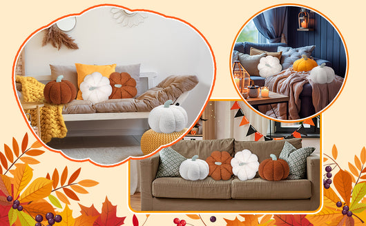 Almohada Decorativa Calabaza 3D - Cojín Otoñal para Acción de Gracias y Navidad - Image 19