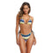 Bikini de Dos Piezas con Diseño Asimétrico y Personalidad