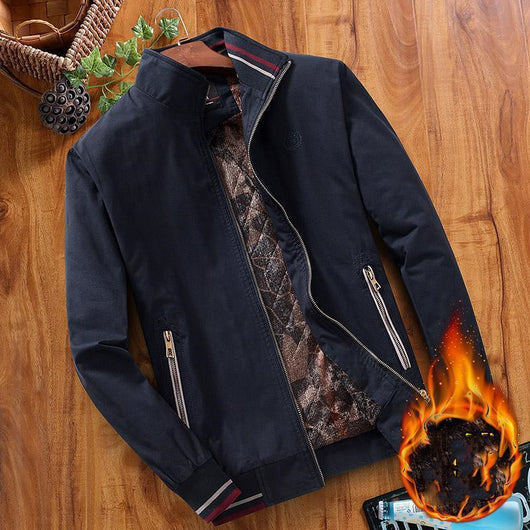 Chaqueta de Invierno Premium para Hombre Adulto con Terciopelo Grueso - Image 11