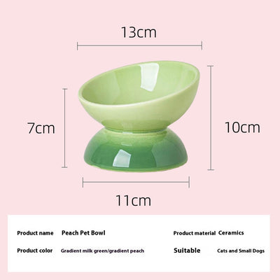 Comedero Cerámico Ergonómico para Gatos con Protección Cervical - Image 6