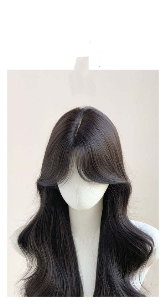 Extensión de Cabello con Flequillo Ondulado Natural y Transpirable - Image 4