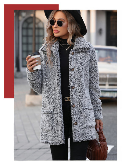 Chaqueta Acolchada de Algodón Suelta y Cómoda para Mujer - Image 13