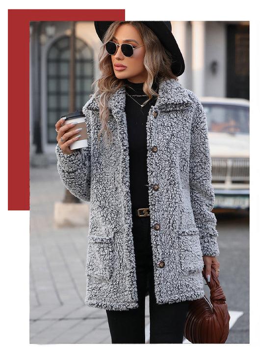 Chaqueta Acolchada de Algodón Suelta y Cómoda para Mujer - Image 13