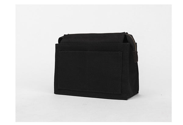 Neceser de Lona Blanca Estilo Coreano - Bolsa Cosmética de Algodón Versátil - Image 6
