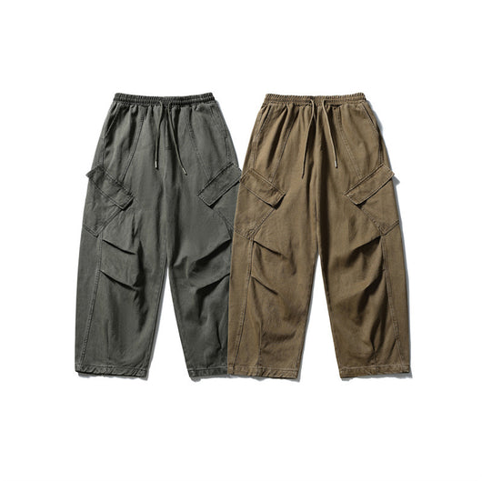 Overol Retro Japonés de Colores Sólidos - Diseño Holgado y Casual - Image 17