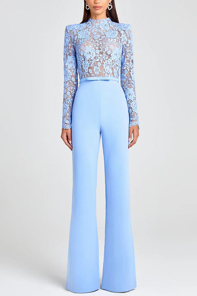Jumpsuit de Encaje Elegante con Flecos para Mujer - Image 12