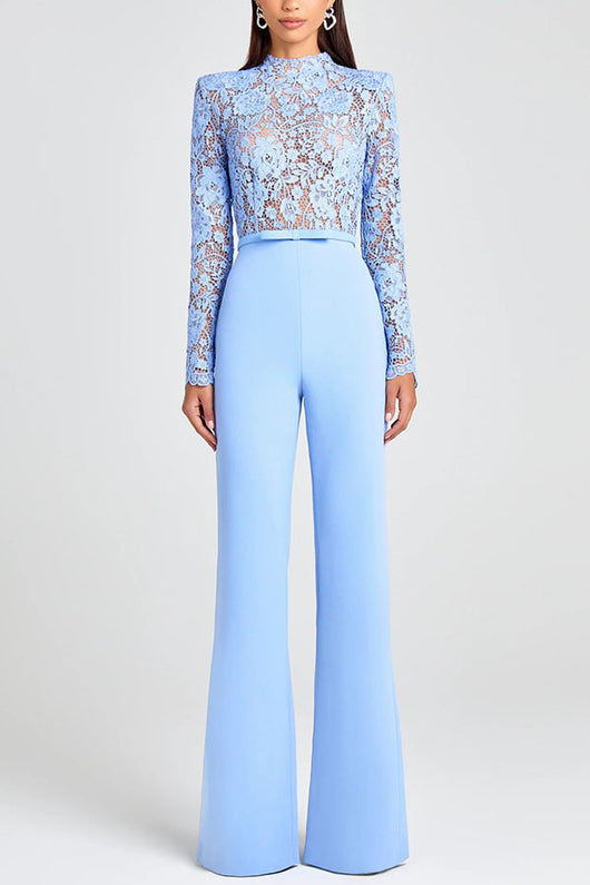 Jumpsuit de Encaje Elegante con Flecos para Mujer - Image 12