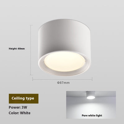 Lámpara de Techo Spotlight Ajustable para Hogar, Balcón y Pasillos - Image 7