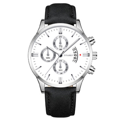 Reloj de Pulsera Cuarzo para Hombre con Tres Esferas y Seis Agujas - Image 6