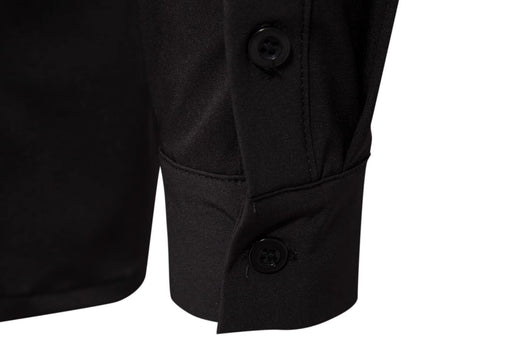 Camisa Hombre Falso Doble Pecho con Tirantes y Mangas Desmontables - Image 13