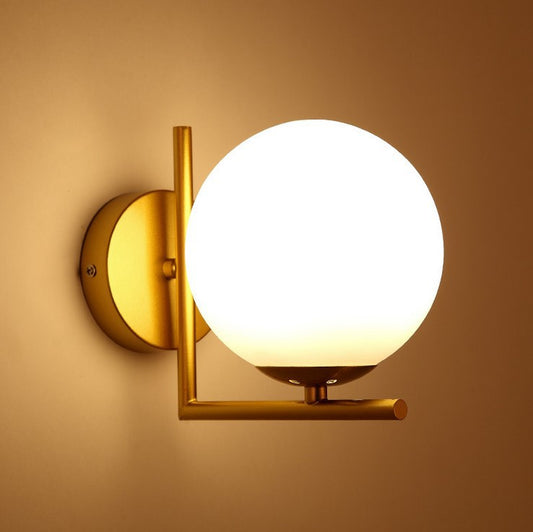 Lámpara de Pared LED Redonda Minimalista Lujo Moderno