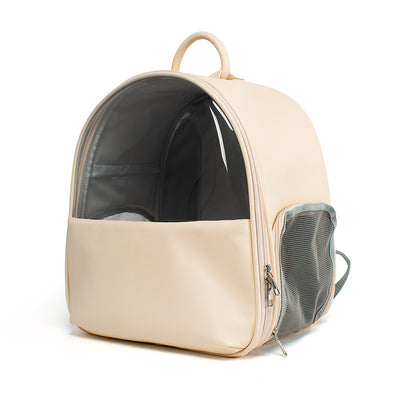 Mochila Transparente para Mascotas - Viajes Seguros para Gatos y Perros - Image 4