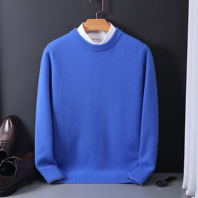Suéter Holgado para Hombre Cuello Redondo Tejido Base Oversized - Image 5