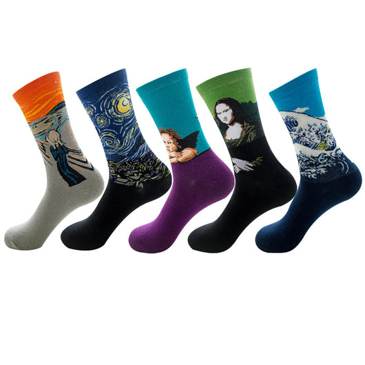 Calcetines Jacquard de Moda Unisex con Diseño Animal - Image 22