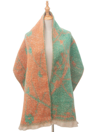 Chal Foulard Floral Jacquard para Mujer - Image 17