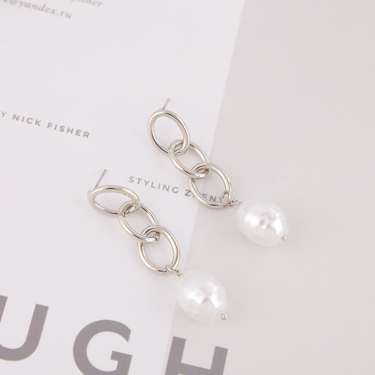 Aretes de Perlas Exquisitos para Mujer