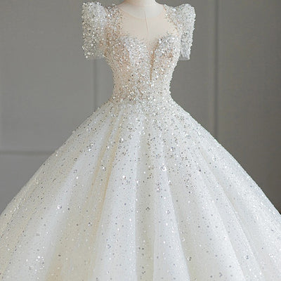 Hilo de Novia Premium con Cola Larga y Textura Princesa - Image 10
